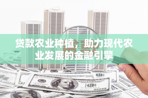 翁牛特旗贷款农业种植，助力现代农业发展的金融引擎