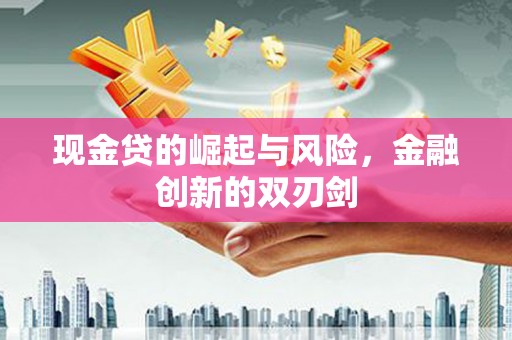 翁牛特旗现金贷的崛起与风险，金融创新的双刃剑