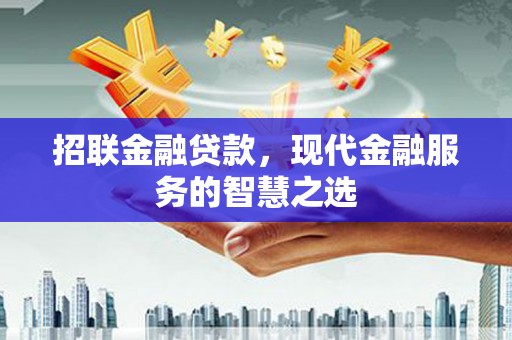翁牛特旗招联金融贷款，现代金融服务的智慧之选