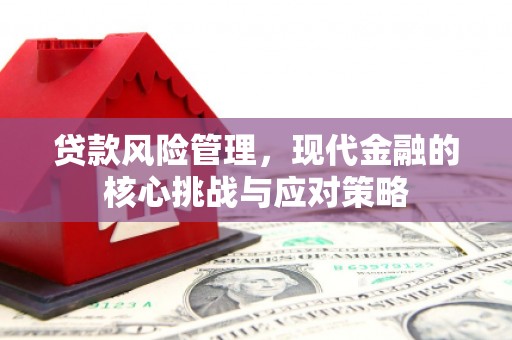 翁牛特旗贷款风险管理，现代金融的核心挑战与应对策略