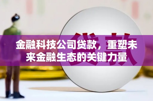 翁牛特旗金融科技公司贷款，重塑未来金融生态的关键力量