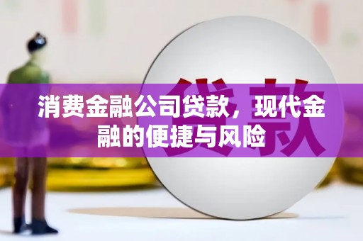 翁牛特旗消费金融公司贷款，现代金融的便捷与风险